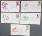 MayfairStamps France FDC 1968 Grenoble Winter Olympics 5 First Day Cover aaz_189