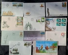 Aland Finland 2016 Cachet FDC Year set cpl. Roosters Ship Flower Very Fine