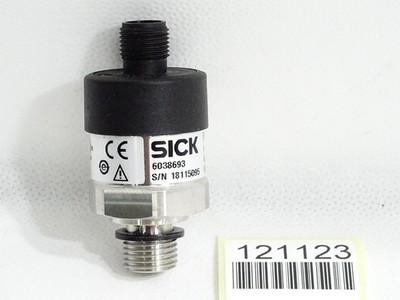 Sick pressure transmitter PBT 6038693 -1...9bar 4...20mA 8...30V