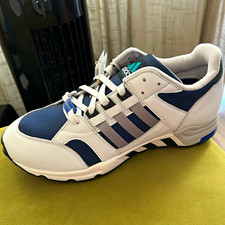 adidas Equipment Cushion 93 Herren Sneaker Low Top gepolstert Weiß/Blau 44 …