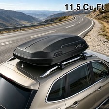 11.5 Cu.ft Heavy Duty Hard Shell Roof Top Cargo Carrier Lockable Storage Box Us 11.5 Cu.ft Heavy Duty Hard Shell Roof Top Cargo Carrier Lockable Storage Box Us