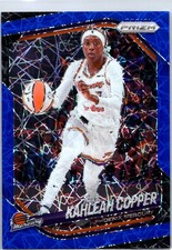 2025 Panini Prizm WNBA #62 Kahleah Copper Blue Velocity Prizms