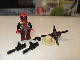 Rare MARVEL Sheriff Deadpool Custom Lego Minifigure Comic-Con 2018 SDCC