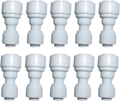 #ad Reducing Straight Union 3 8quot; to 1 4quot; Quick Connector fittings RO Water Filters s $12.52