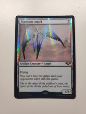 MTG Magic FOIL Platinum Angel From the Vault: Angels NM
