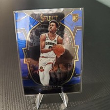2022-23 Panini Select - Concourse Peyton Watson #74 Blue (RC)