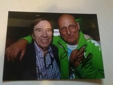 GÜNTER NETZER & WOLFGANG KLEFF - 13 X 18 cm Foto mit Original Autogrammen -