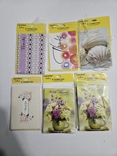 Lot Of 27 - Vintage Hallmark Expressions Thank You Cards with Envelopes 6 Packs