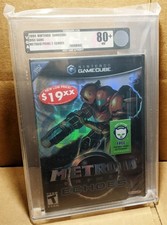 METROID PRIME2 ECHOS for NINTENDO GameCube VGA Graded 80+ NM SILVER SEAL 2004