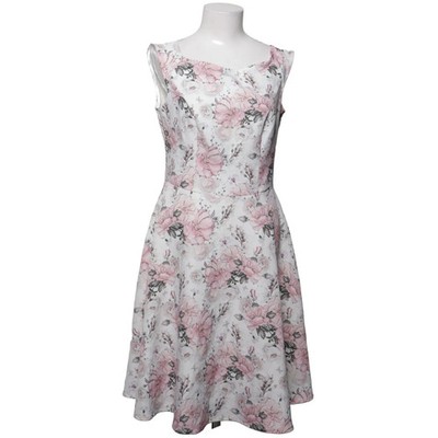 Rigore, Kleid, Größe: 40, Weiß/Mehrfarbig, Elasthan/Polyester, Blumen #vFK