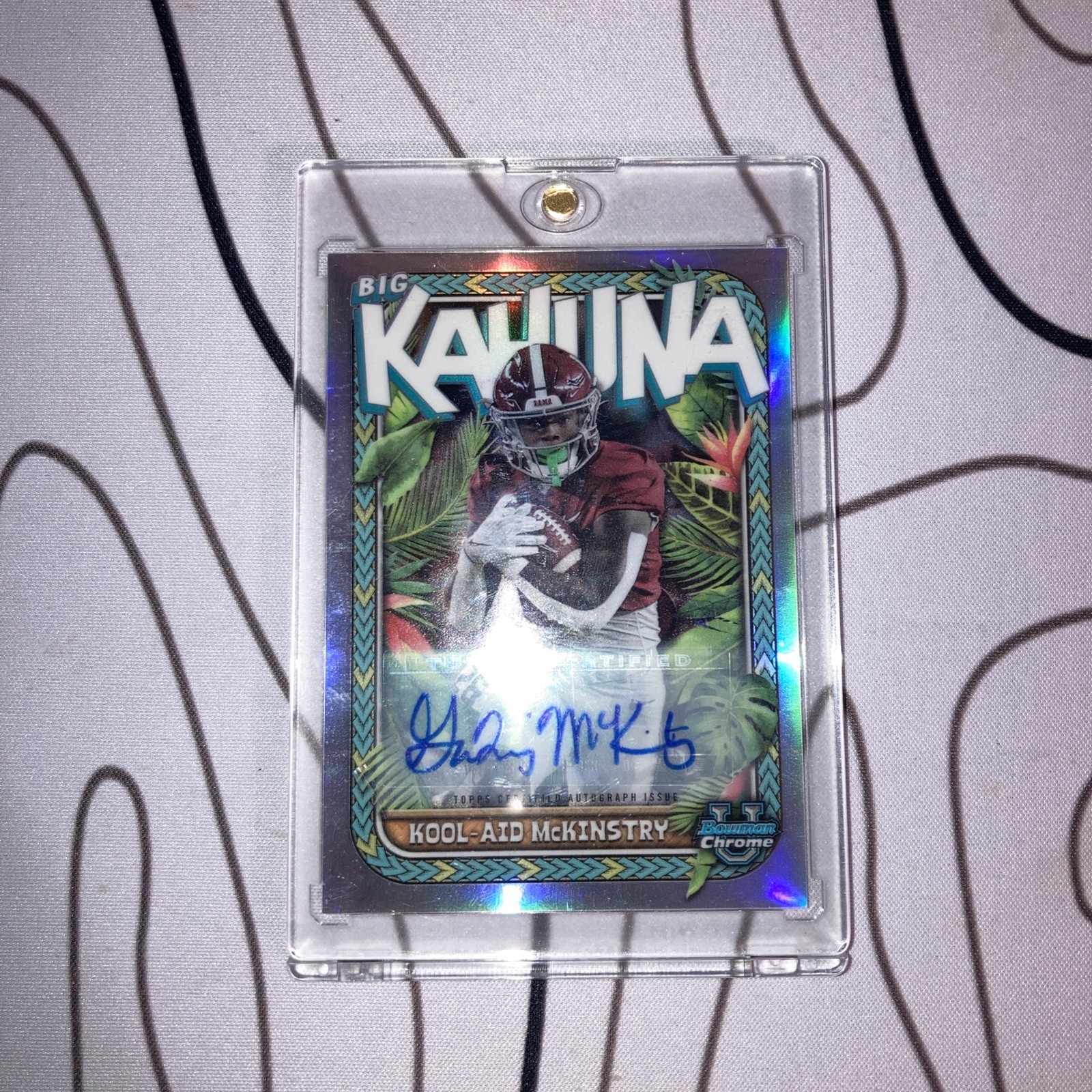 2023 Bowman Chrome University BIG KAHUNA KOOL AID McKINSTRY AUTO/150