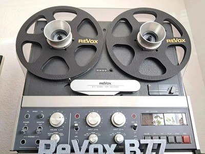 NAB Spulen 2 Stück für Revox Bandmaschine A77, B77, A77, PR99 Tonbandspulen ++