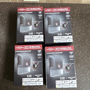 Keystone Xfit Led Wallpack 20w Kt-wpled20-s1-8csb-vdim quantity 4