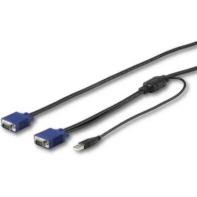 StarTech 10 ft. [3 m] USB KVM Cable for StarTech Rackmount Consoles - VGA and - Image 2 of 4