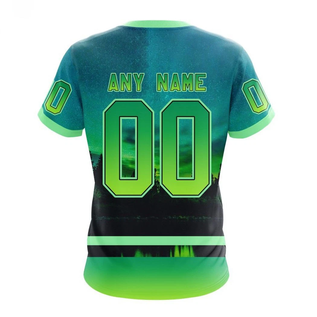 Personalize Seattle Krakens Special Design With Northern Light Design Hockey Fans