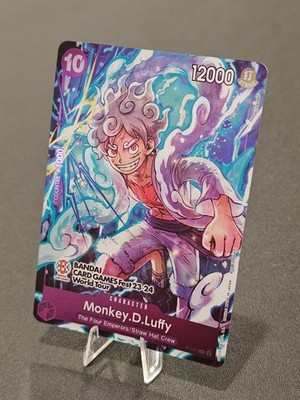 One Piece TCG - Monkey.D.Luffy P-041 Promo, Bandai Card Games Fest 23-24 - NM