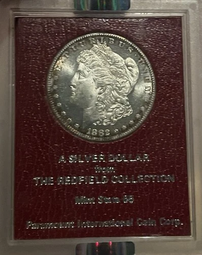 1882-S NGC MS66 The Redfield Collection Morgan Silver Dollar