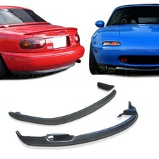 Front Bumper Lip Spoiler Rear Diffuser For 90-97 Mazda Miata Mx5 Na Rs Style Front Bumper Lip Spoiler Rear Diffuser For 90-97 Mazda Miata Mx5 Na Rs Style