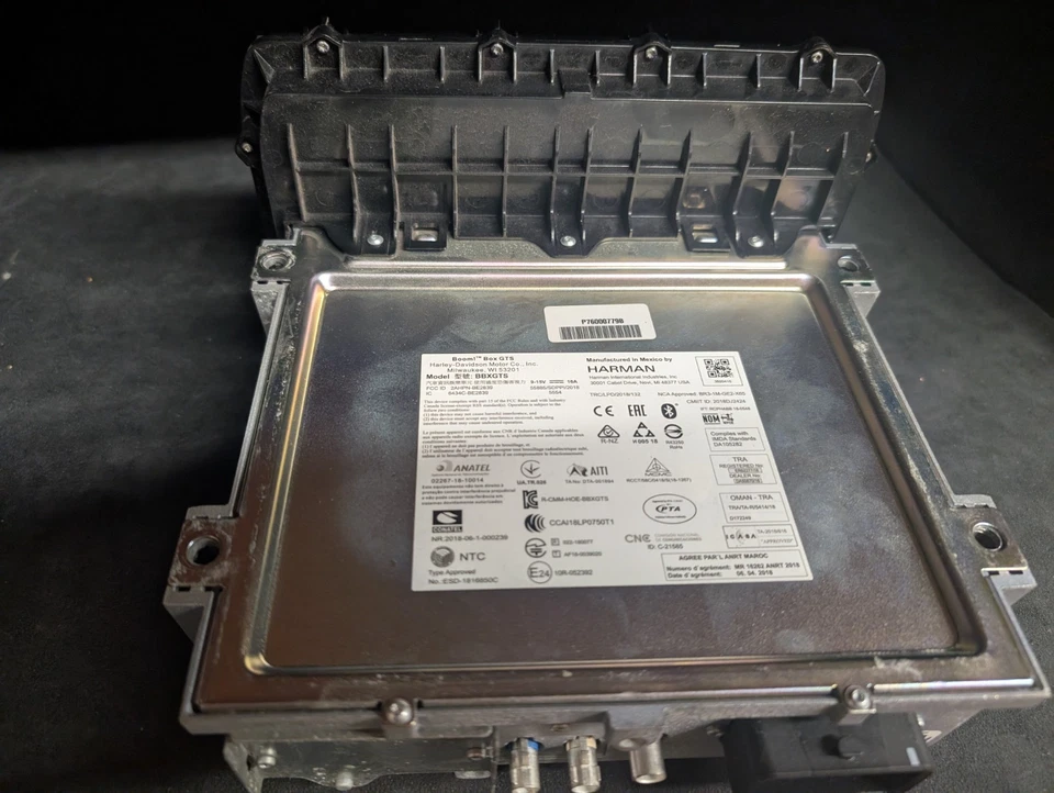 Harley 76000779B 6.5 GTS Pantalla Táctil Bluetooth ¡BOOM! Radio 19-25 Touring Foto 3 de 3