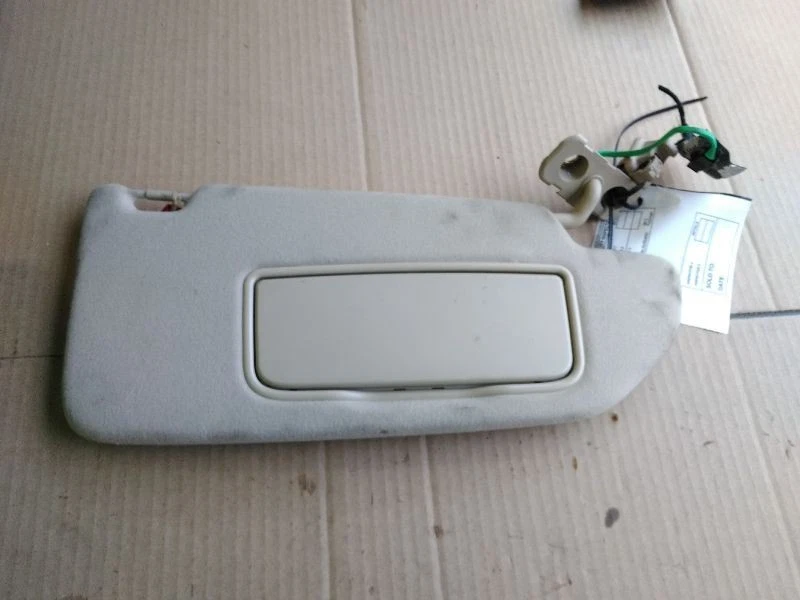 Passenger Sun Visor With Illumination Fits 05-09 VOLVO 60 SERIES 67583 - Image 2 of 4