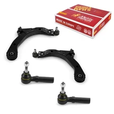 Front Lower Control Arm & Outer Tie Rod End Kit for Chevy Cobalt HHR Pontiac G5