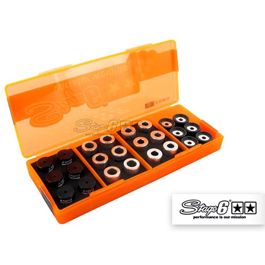 Galet de variateur Stage6 16x13 de 3g à 4.5g pour régler le moteur de votre scooter