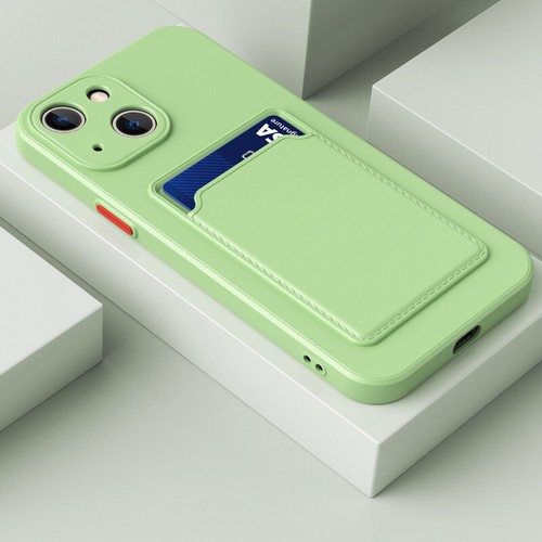 Shockproof Card Holder Case For For iPhone 15 14 13 12 Pro MAX 11 XS XR 8 Cover - Picture 7 of 24
