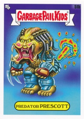 51b PREDATOR PRESCOTT 2023 GPK Garbage Pail Kids Intergoolactic