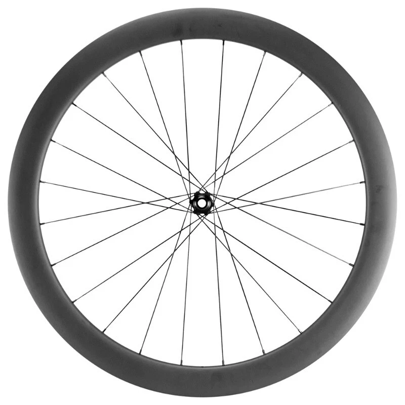 700C 28x50mm Carbon Fiber Road Bicycle U Shape Wheelset Disc Brake Tubeless 24H - Image 2 of 4