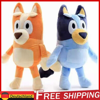 2 Stk 28cm Bluey und Bingo Hund Freunde Plüsch Spielzeug Gefüllte Puppe Geschenk