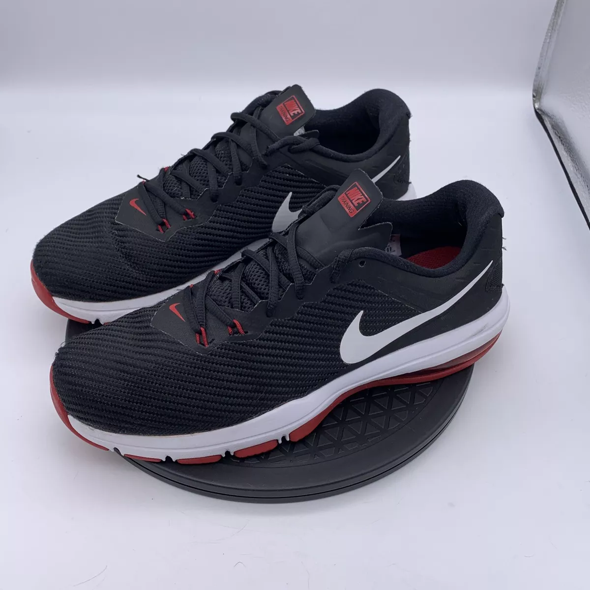 Manoeuvreren Komkommer Tenslotte Nike Air Max Full Ride TR 1.5 Black /White /Red Sneaker 869633-060 Mens  Size 12 | eBay