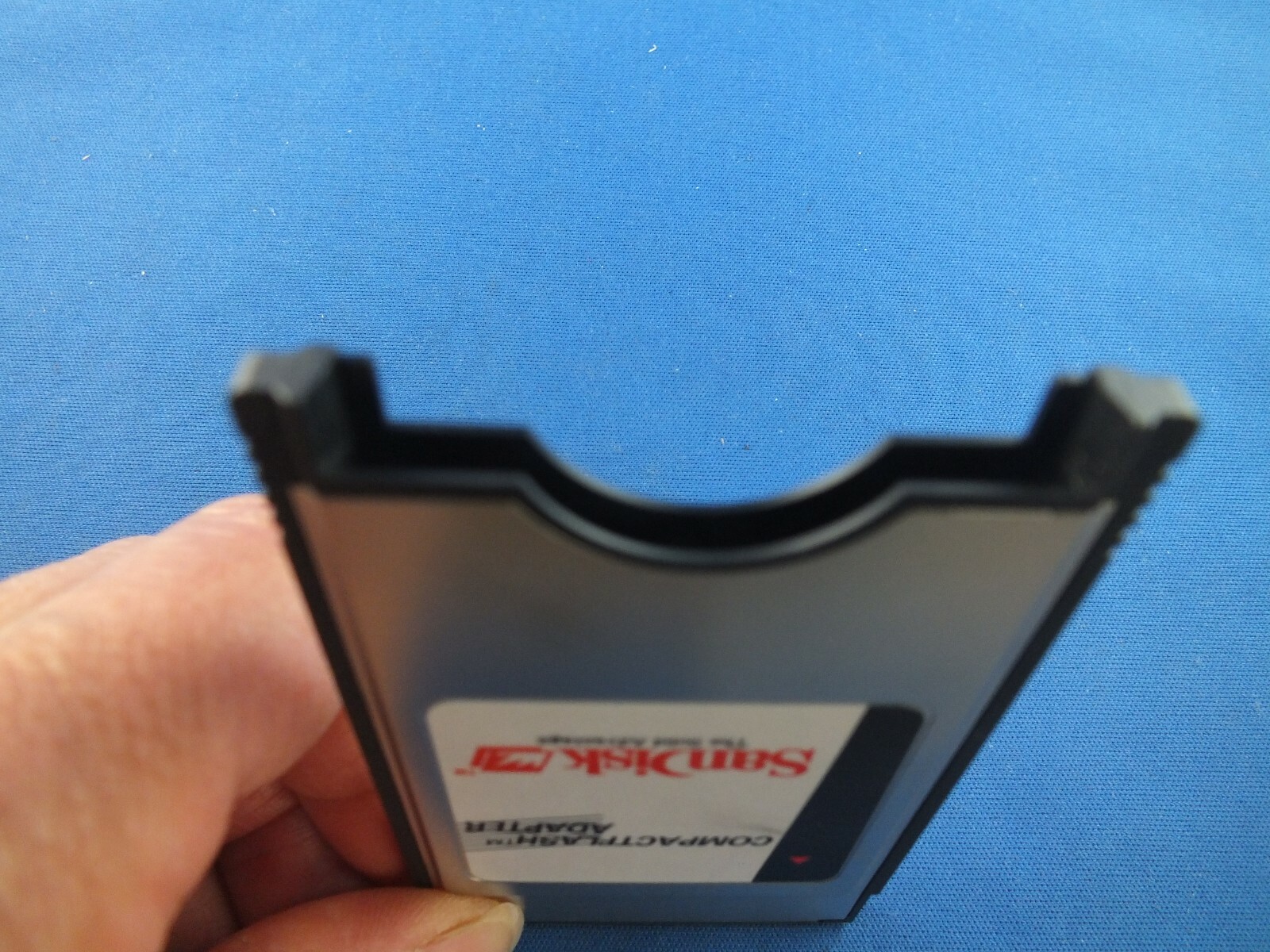 Original SanDisk PCMCIA für Compact Flash Card CF Karte Adapter Kartenleser NEU eBay