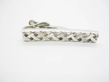Vintage SWANK Tie Clip Mid Century Tie Bar Men Wedding Jewelry Groom Gift