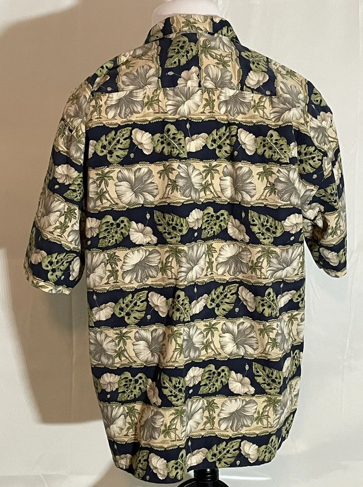 Vintage Campia Moda Men’s Hawaiian Shirt Short Sleeve XL - Image 4 of 4