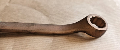 ''Ex MOD/|\ AMPCO Sicherheitswerkzeuge funkenfreier doppelendiger Ringschlüssel 7/16'''' x 1/2''