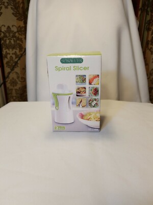 SPIRALIZER Handheld Vegetable Spiral Slicer w/ Two Julienne Sizes