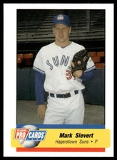 1995 Fleer ProCards Mark Sievert #69 Team Card Hagerstown Suns