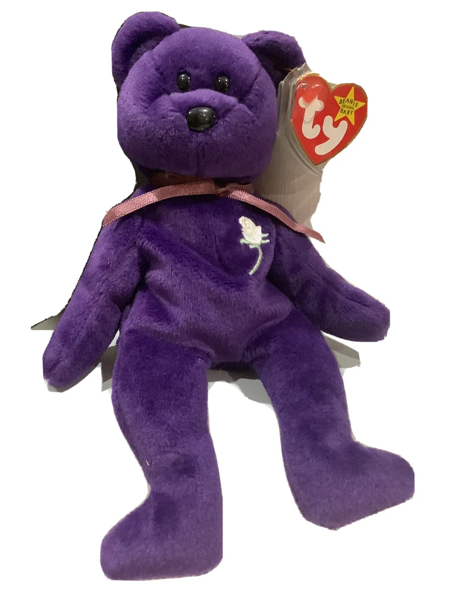 Princess diana best sale beanie baby sold