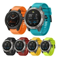 For Garmin Fenix 7X Solar 6X Pro 5X Plus Strap Silicone Replacement Gym Band