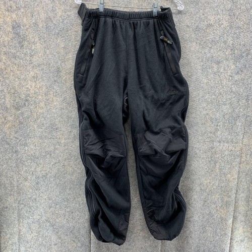 Rei Jogginghose Damen große Damen schwarz Reißverschluss Vlies Outdoor Taschen warme Hose