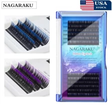 Nagaraku Lash Faux Mink Eyelash Individual Cilia Premium Extensions Soft 12Rows