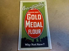 Vintage Washburn Crosby's Gold Medal Flour ink Blotter