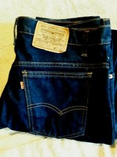 USA Vintage Levi's Orange Tab Leg Denim Jeans 36x34 Blue they look unworn