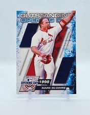 2021 Topps Opening Day Outstanding Opening Day MARK MCGWIRE CARDINALS #OOD-8