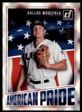 2018 Panini Donruss American Pride Dallas Woolfolk 880/999 USA Baseball