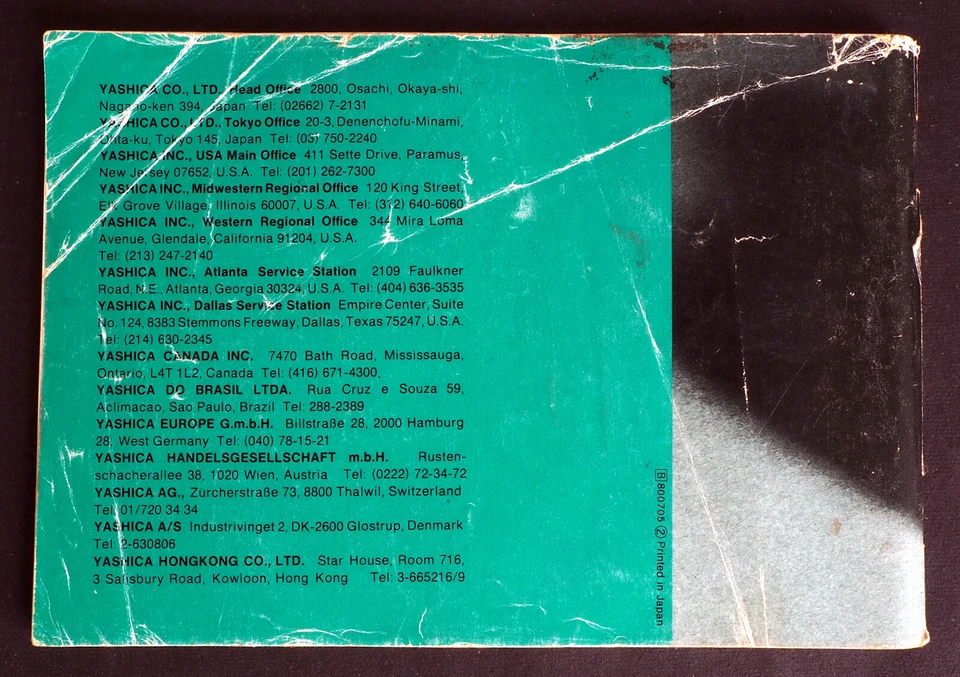 Original Contax 137 MD Quartz Camera User Manual - Excellent - Image 2 of 4