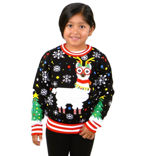 SOCAL LOOK Kids Ugly Christmas Sweater - Funny Holiday Pullover for Boys & Girls