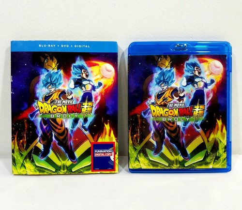 Dragon Ball Super: Broly Blu-ray and DVD Combo with Cardboard Slipcover DBZ - Picture 3 of 7