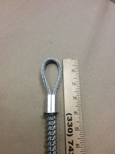 Cable de seguridad de manguera a manguera de 1/4" x 38" para líneas de presión acopladas - Imagen 2 de 3