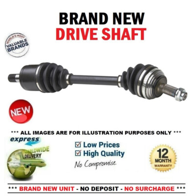 Brand New FRONT Axle Right DRIVESHAFT for VW SCIROCCO 2.0 TDI 2010-2017
